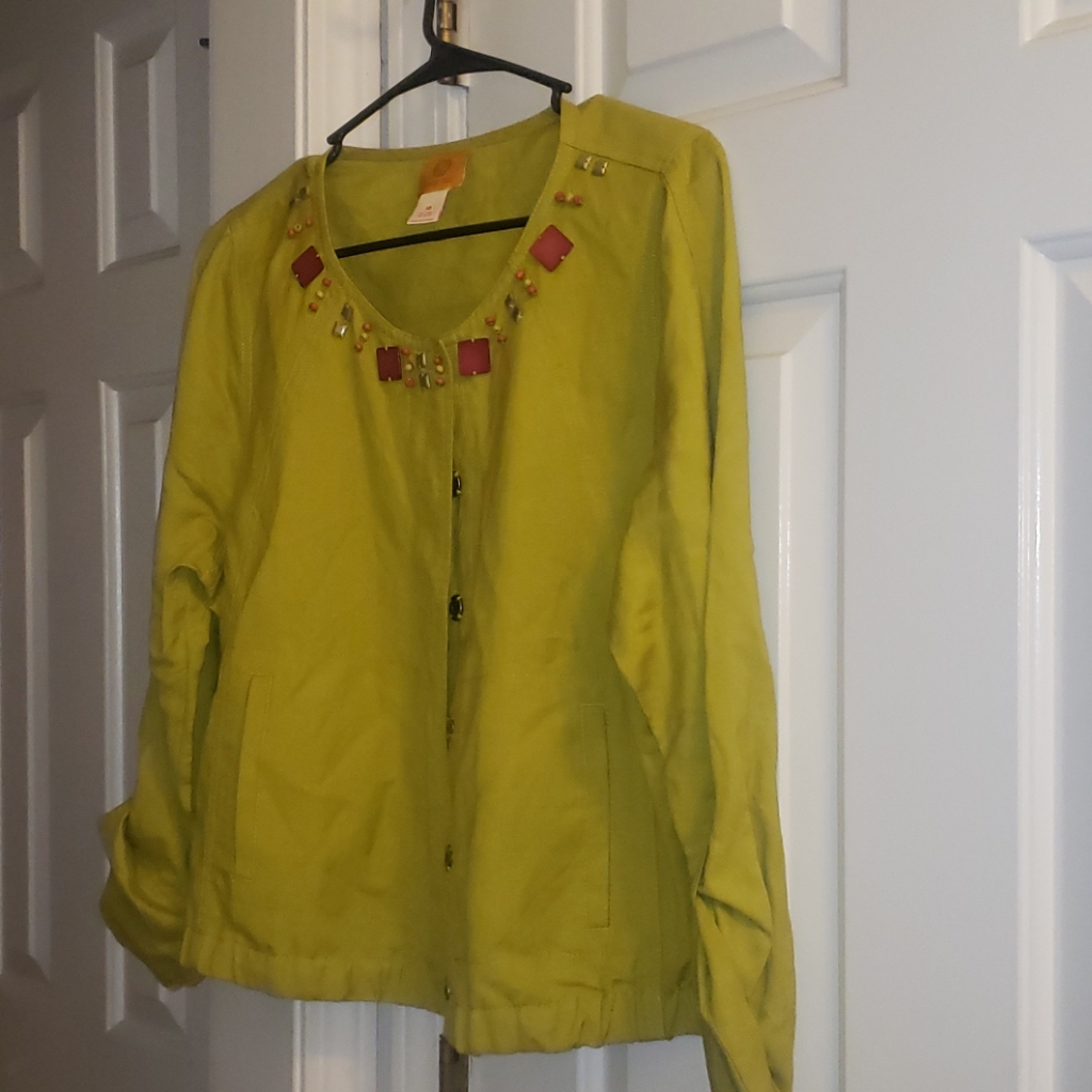 Ruby Rd Linen Jacket 10